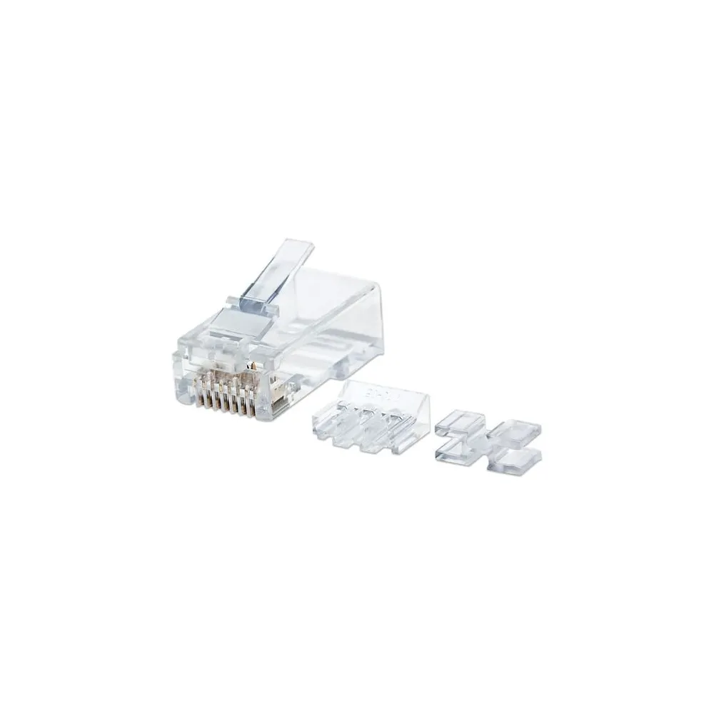 Intellinet 790666 cabluri conectoare RJ45 Transparente