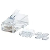 Intellinet 790536 cabluri conectoare RJ45 Transparente