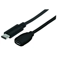 Manhattan 353335 cabluri USB 0,15 m USB 2.0 Micro-USB B USB C Negru