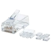 Intellinet 790550 cabluri conectoare RJ45 Transparente