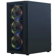 Carcasa  spacer - gaming middle tower atx shield fara sursa sticla securizata 4 x fan hub telecomanda usb 3.0 x 2 jack 3.5mm x 2