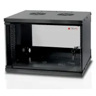 Techly I-CASE EL-1006B32 rack-uri 6U Raft montat pe perete Negru