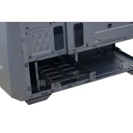 Carcasa  spacer - gaming middle tower atx flash fara sursa sticla securizata usb 2.0 x 2 usb 3.0 x 1 psu shroud black spcs-gc-fl