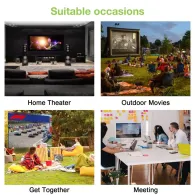 Techly HDMI - VGA+3.5mm M F 0,15 m Negru