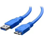 Techly 0.5m USB 3.0 A-Micro B M M cabluri USB 0,5 m USB 3.2 Gen 1 (3.1 Gen 1) USB A Micro-USB B Albastru
