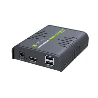 Techly IDATA HDMI-KVM2 extender KVM Transmițător și receptor