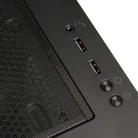 Unity solar mesh argb mid-tower negru