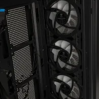 Unity meshbay argb mid-tower negru