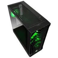 Unity cascade argb mid-tower negru