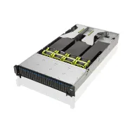 ASUS RS520A-E11-RS24U Socket SP3 Cabinet metalic (2U) Negru, Argint