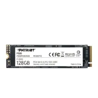 Ssd patriot p300 128gb m.2 pcie gen3.0 x4 3d tlc nand r/w: 1600 mb/s/600 mb/s mb/s p300p128gm28 Patriot - 1