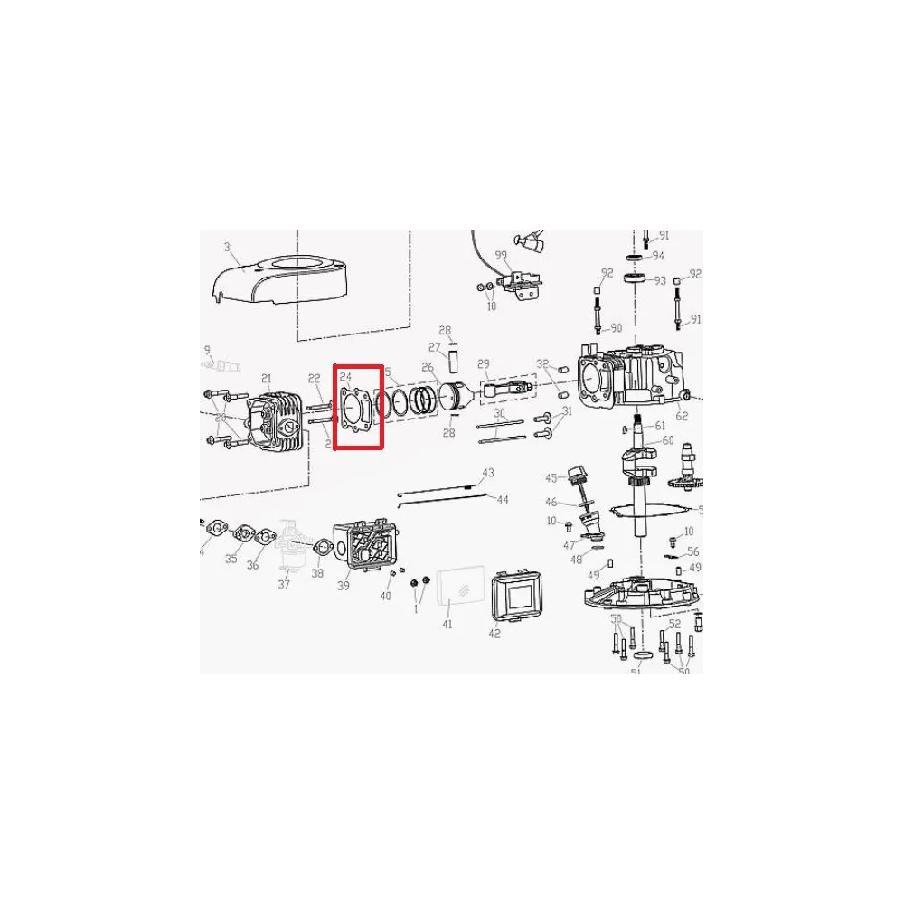 Garnitura chiuloasa DAC100XL