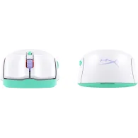 HP HyperX Pulsefire Haste 2 Core Wls - Gaming Mouse (Wht Grn Pur) mouse-uri