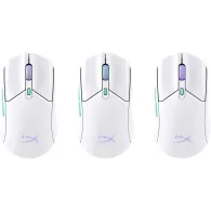 HP HyperX Pulsefire Haste 2 Core Wls - Gaming Mouse (Wht Grn Pur) mouse-uri