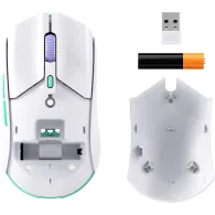 HP HyperX Pulsefire Haste 2 Core Wls - Gaming Mouse (Wht Grn Pur) mouse-uri