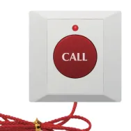 Buton de panica / urgenta cu snur declansator led