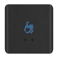 Buton de iesire touchless ajustabil aluminiu negru