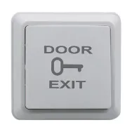 Buton de iesire din plastic montaj aparent (pictog