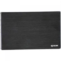 Rack HDD Spacer SPR-25611, SATA - USB 3.0, black