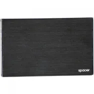 Rack HDD Spacer SPR-25611, SATA - USB 3.0, black