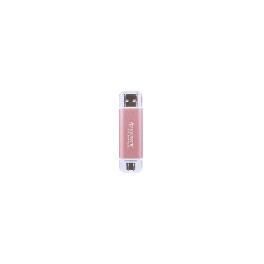 SSD portabil Transcend ESD310P, 512GB, USB-C/USB 3.2, Pink