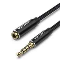 Vention BHCBG cablu audio 1,5 m 3.5mm TRRS Negru