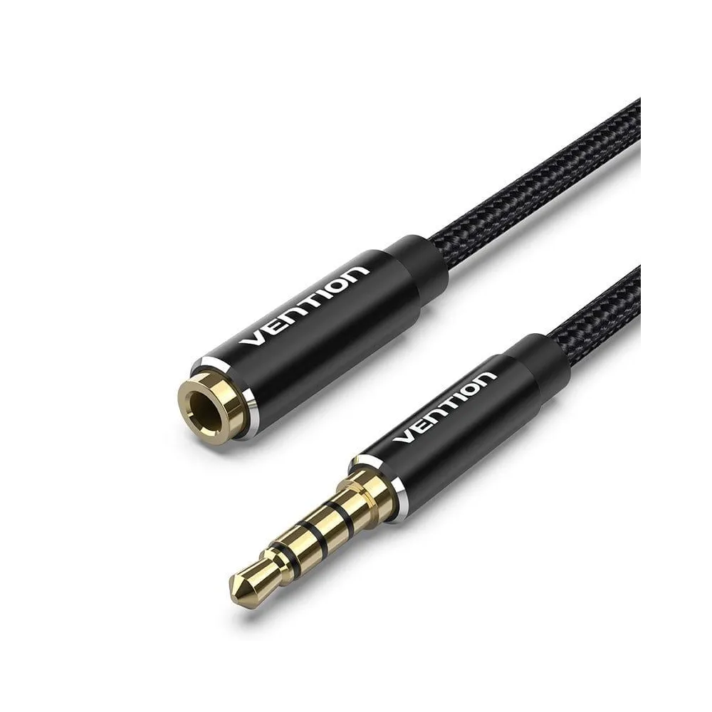 Vention BHCBG cablu audio 1,5 m 3.5mm TRRS Negru