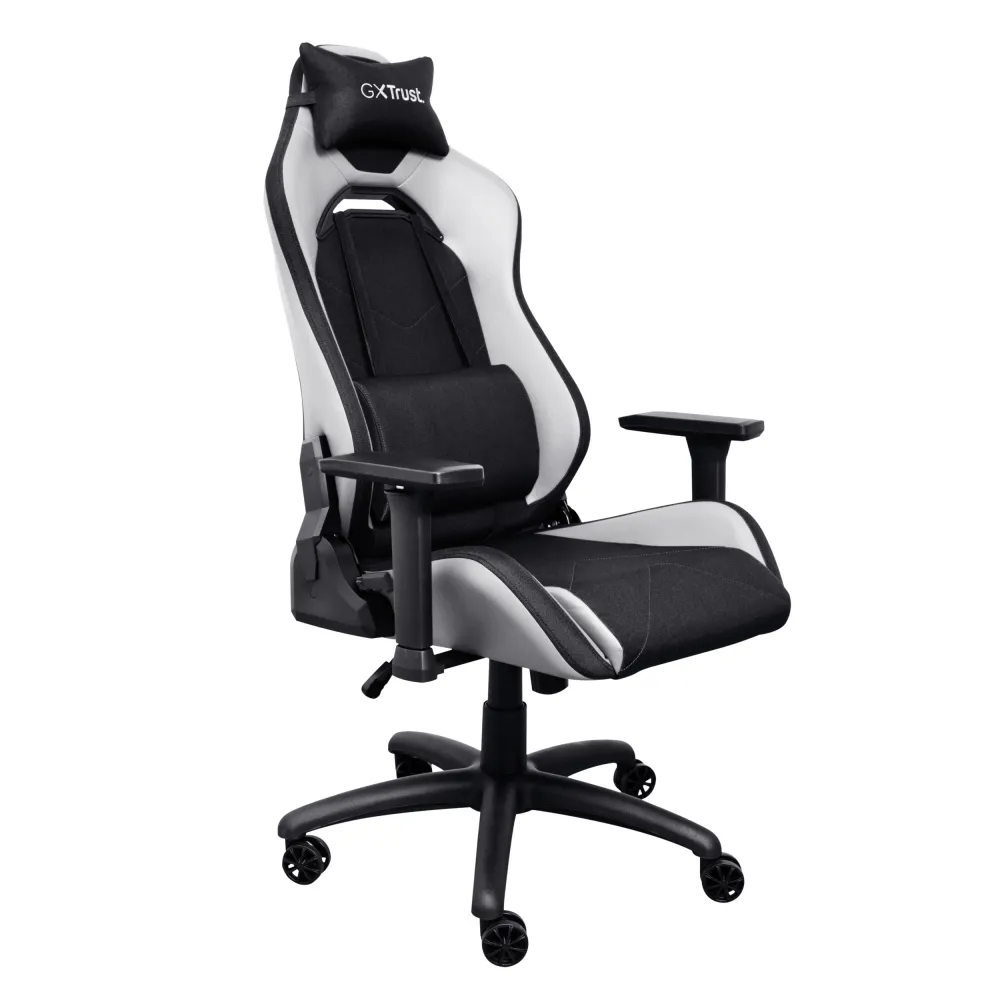 Trust GXT 714 RUYA Scaun gaming universal Negru, Alb