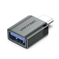 Vention CDQH0 adaptor mufă cablu USB C USB A Gri