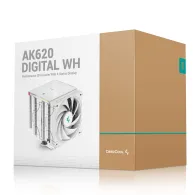DeepCool AK620 Digital WH Procesor Răcitor de aer 12 cm Alb 1 buc.