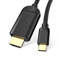 Vention CGUBH adaptor pentru cabluri video 2 m USB tip-C HDMI Negru