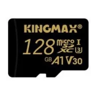 Card microsd kingmax 128 gb microsdxc clasa 10 standard uhs-i u3 km128gmcsduhspm1a (include tv 0.03 lei)