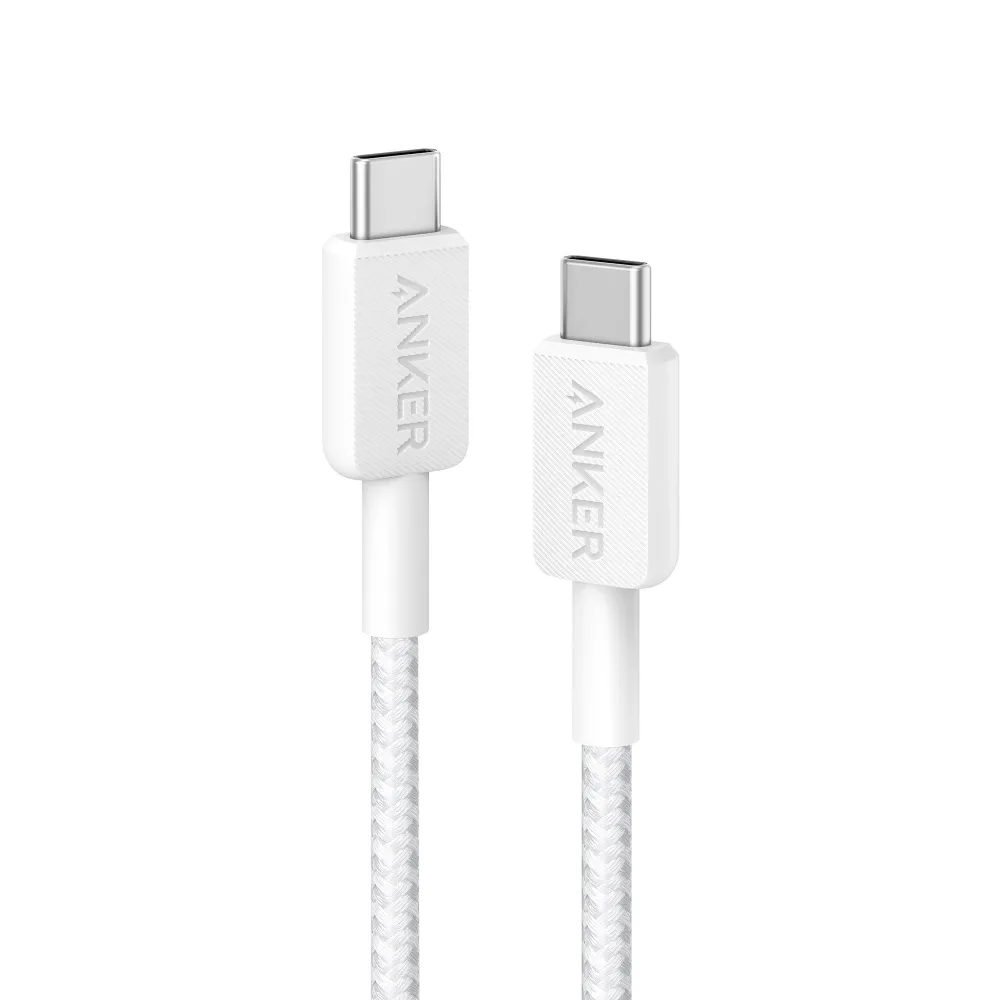 Anker A81F5G21 cabluri USB 0,9 m USB C Alb