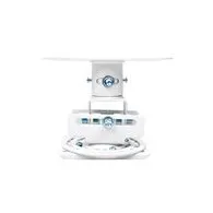 White flush universal mount retail packaging 70mm horizontal shift +/- 30 rotation +/-20 pitch and roll load capacity 15kg  ocm8