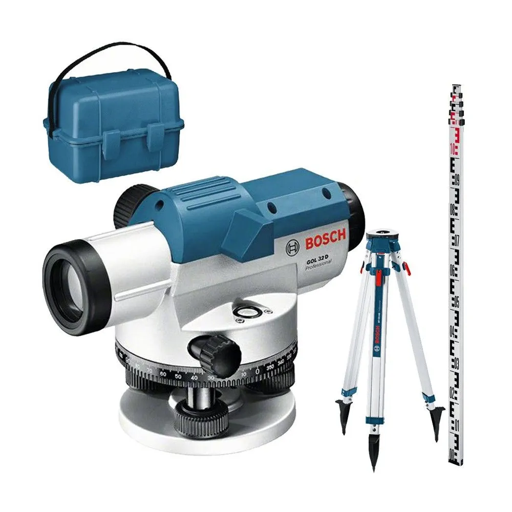 Bosch gol 32 g + bt160 + gr500 professional nivela