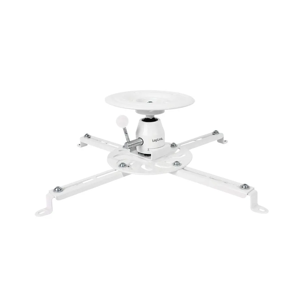 Suport de tavan logilink pt. proiector lungime 135 mm alb bp0056 Logilink - 1
