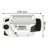 Bosch GLI DeciLED Professional Albastru, Gri LED