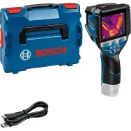 Bosch GTC 600 C Noise equivalent temperature difference (NETD) IR Negru, Albastru 256 x 192 Pixel Ecran încorporat LCD