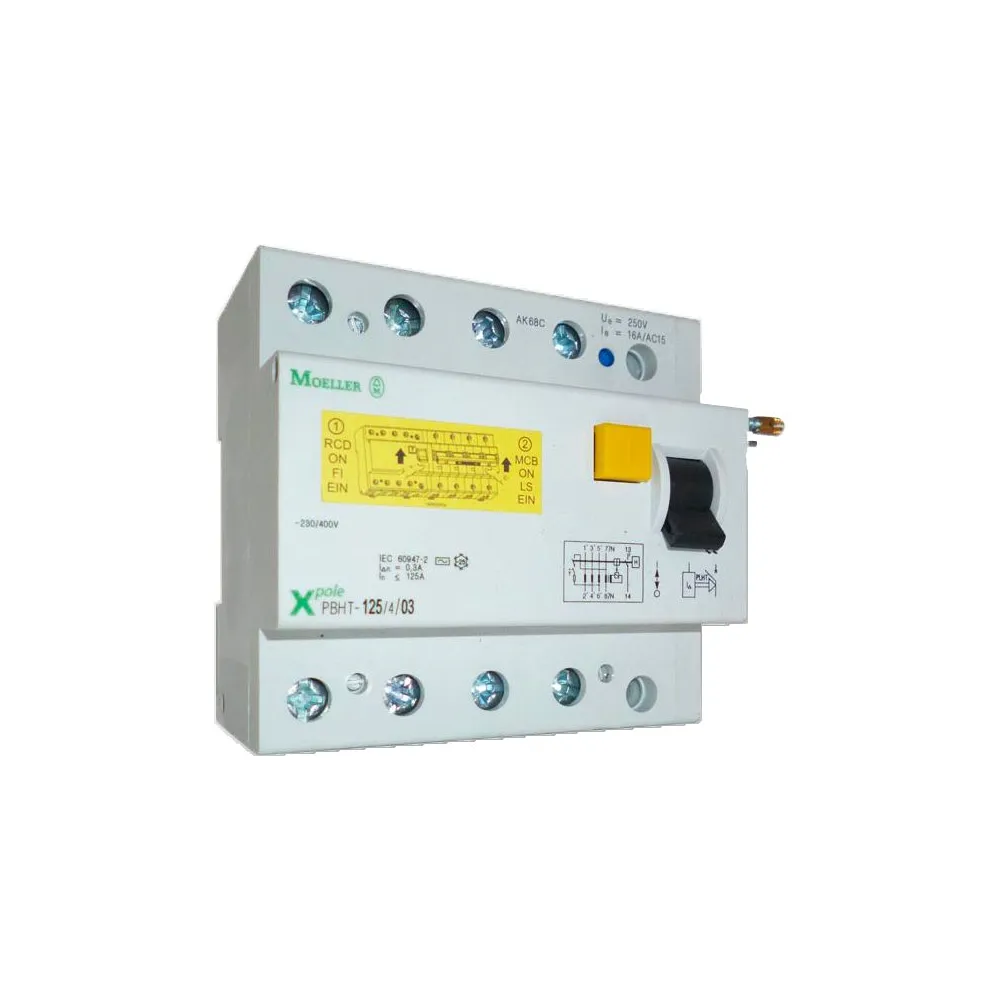 Moeller pht 125 diferential 4p 125a 10ka