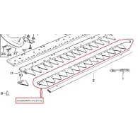 Lama cm.92 degete Motocultor