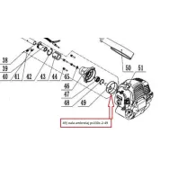 Oala ambreiaj pentru motocoasa Ruris 330c