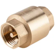 Supapa de sens cu obturator de alama 1 1/4 brass