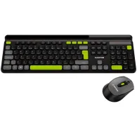 Canyon hset-w5 en keyboard+mouse aaa+aa wireless black