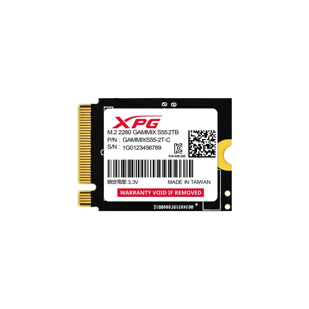 SSD A-Data XPG Gammix S55, 2TB, PCI Express 4.0 x4, M.2 2230