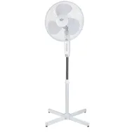Ventilator cu picior DCG, 40cm, 40W, 3 trepte viteza, alb