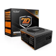 Sursa pccooler 500w (real) fan 120mm pwm 80 plus bronze 2x pci-e (6+2)  6x s-ata gi-br500  (include tv 1.75lei) Pccooler - 1
