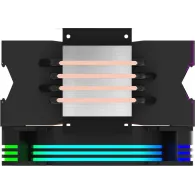 Cooler Procesor URANUS Black ARGB PWM, compatibil Intel/AMD