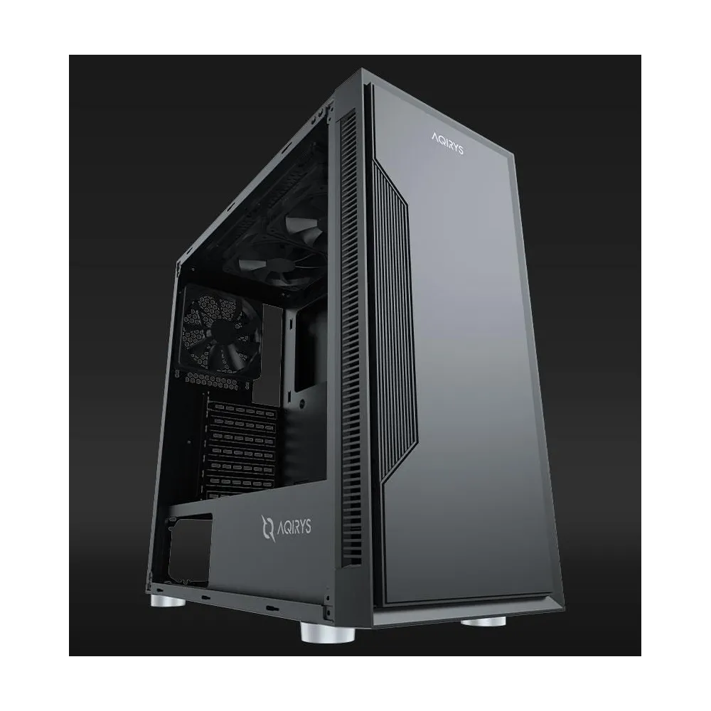 Carcasa Aqirys Ulas Midi Tower Black