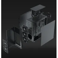 Carcasa Aqirys Ulas Midi Tower Black