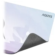 Mousepad AQIRYS Gravity Medium, fabricat din material din microfibra, dimensiuni 450 x 400 x 4 mm, alb